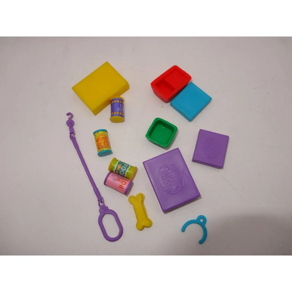 Littlest Pet Shop LPS Store Carrying Case Lovebirds and accessories VINTAGE 1992